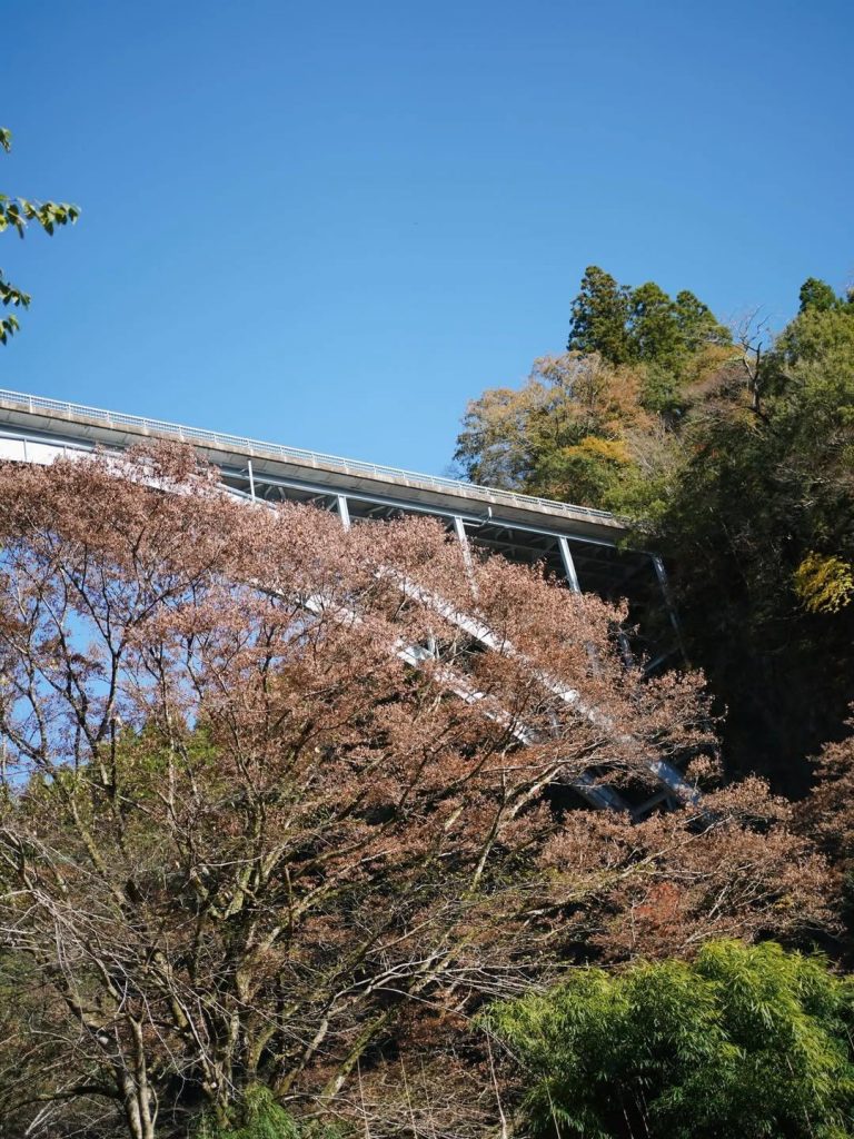 takachiho gorge in winter